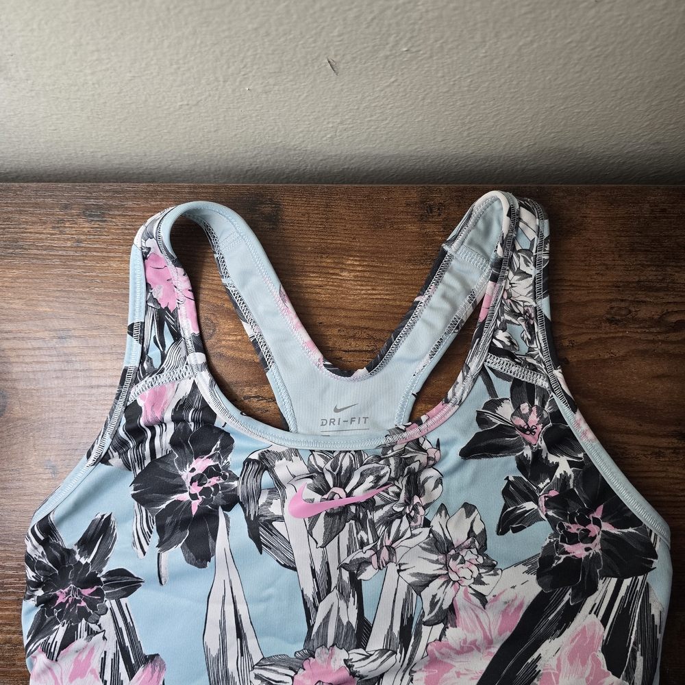 Nike Light Blue Racerback Tank Top